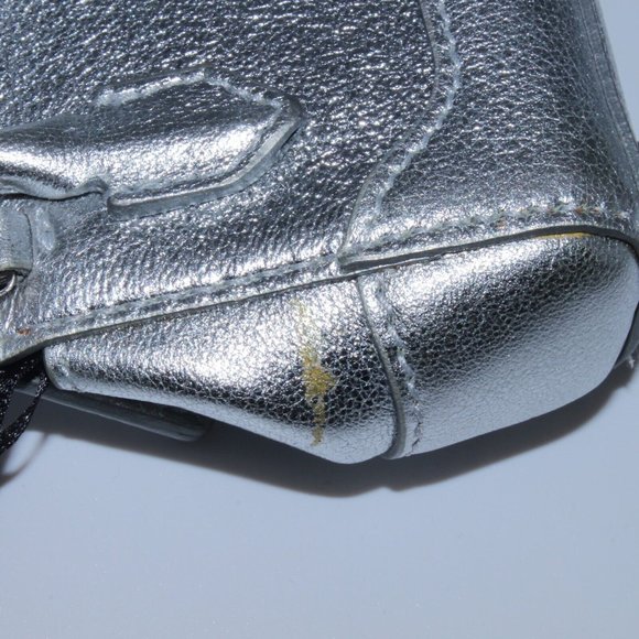 Versace Bag Charm Keychain Coin Purse Small Shoulder Bag $380 New W/Minor Defect - Picture 4 of 6